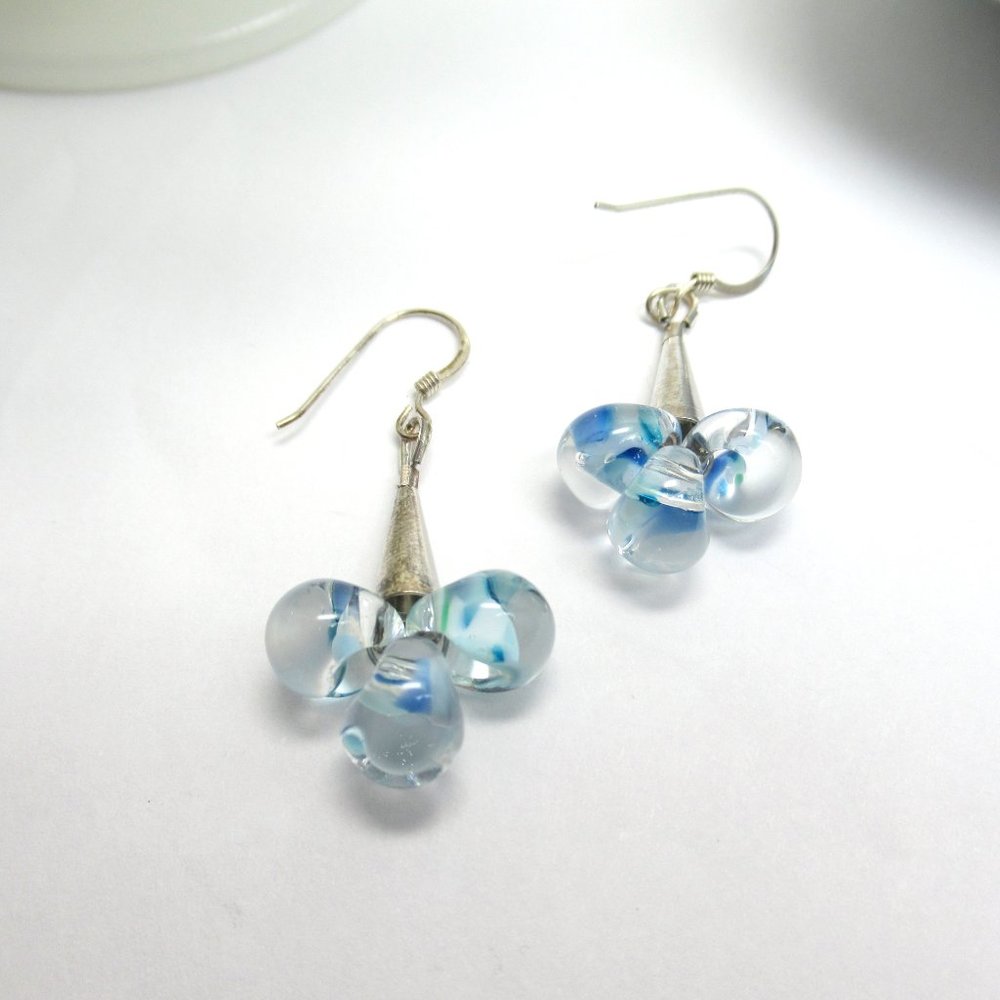 Glass Drop Earrings